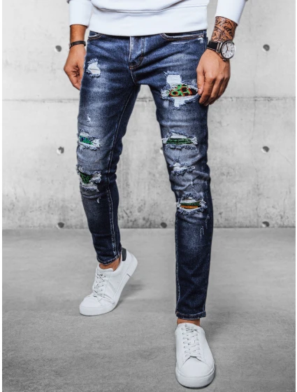 Pánské modré džínové kalhoty Dstreet model 21972115 - FashionStreet