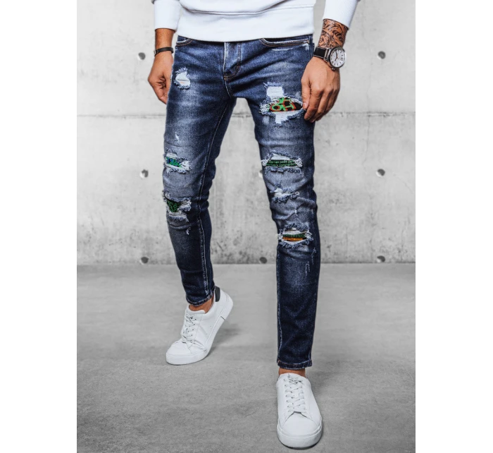 Pánské modré džínové kalhoty Dstreet model 21972115 - FashionStreet