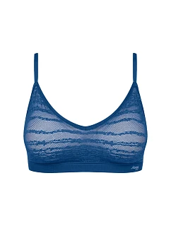 sloggi FREE Evolve PU Lace - BLUE - SLOGGI BLUE - SLOGGI