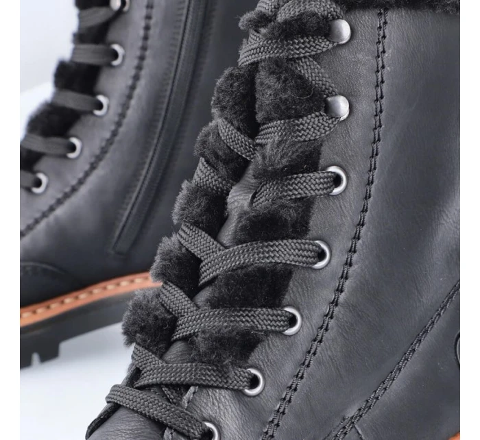 W boty s kožešinou model 20845368 - Rieker W boty s kožešinou model 20845368 - Rieker