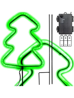 NEON GREEN CHOIN 87 LED BATÉRIA 16x91CM LUCA