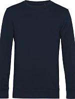 B&C Inspire Crew Neck_° Pánska mikina 01.U31B tmavomodrá
