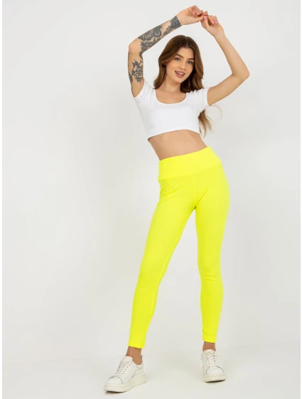 Dámské legíny EM LG model 18048792 fluo žlutá - FPrice Dámské legíny EM LG model 18048792 fluo žlutá - FPrice
