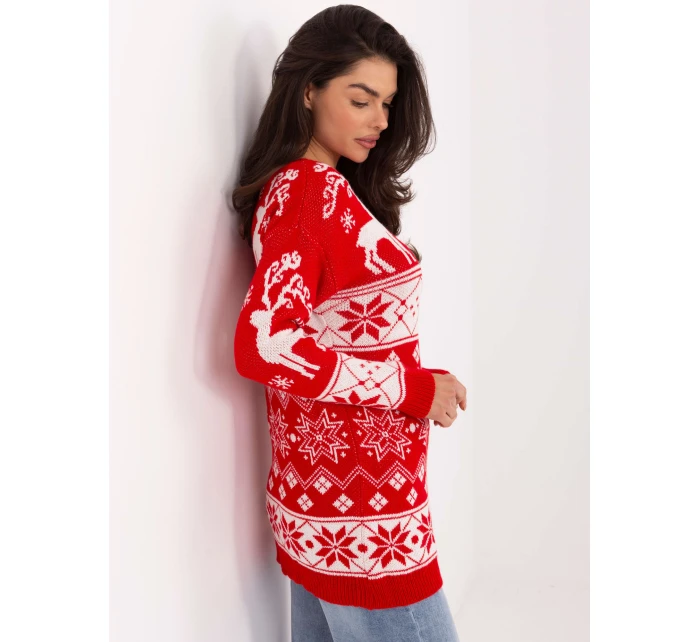 Sweter MI SW model 21791092 czerwony - FPrice