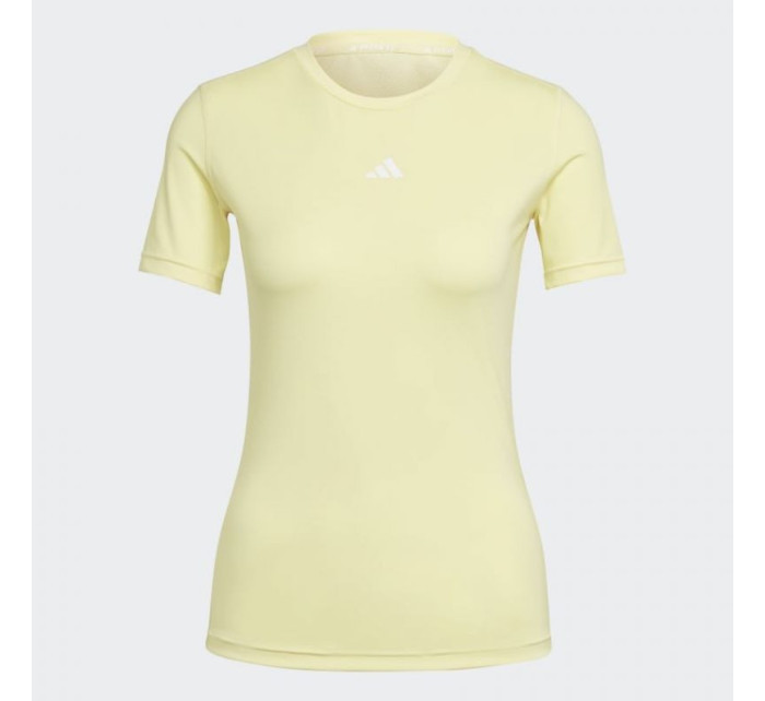 Dámské tréninkové tričko model 18714873 Žlutá - ADIDAS