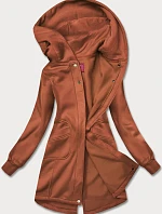 Dámska mikina v karamelovej farbe (AMG-11)