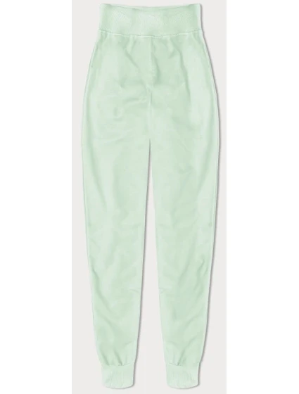 Tenké teplákové kalhoty v pistáciové barvě model 21427425 - J.STYLE