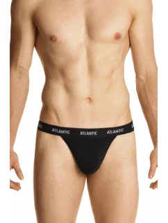 Pánská tanga model 20519705 black - Atlantic