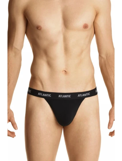 Pánske tangá 1572 black - Atlantic