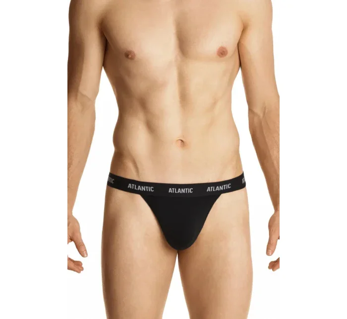 Pánske tangá 1572 black - Atlantic