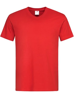 ClassicT Vneck Tričko s výstřihem do V model 22477099 scarlet red - Stedman