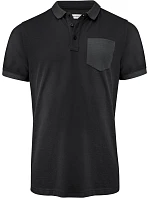 Polo Men Pánské piqué polo z těžké bavlny "TwoTone" black model 22453658 - James Harvest Polo Men Pánské piqué polo z těžké bavlny "TwoTone" black model 22453658 - James Harvest