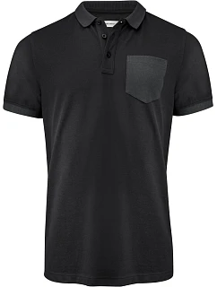 Polo Men Pánské piqué polo z těžké bavlny "TwoTone" black model 22453658 - James Harvest