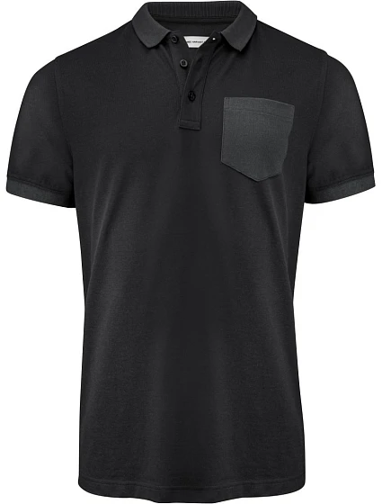 James Harvest Pinedale Polo Men Pánske polo tričko z hrubej bavlny „Two-Tone“ 62.5040 čierne James Harvest Pinedale Polo Men Pánske polo tričko z hrubej bavlny „Two-Tone“ 62.5040 čierne