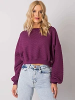 Mikina RV BL 7450.64 tmavo fialová