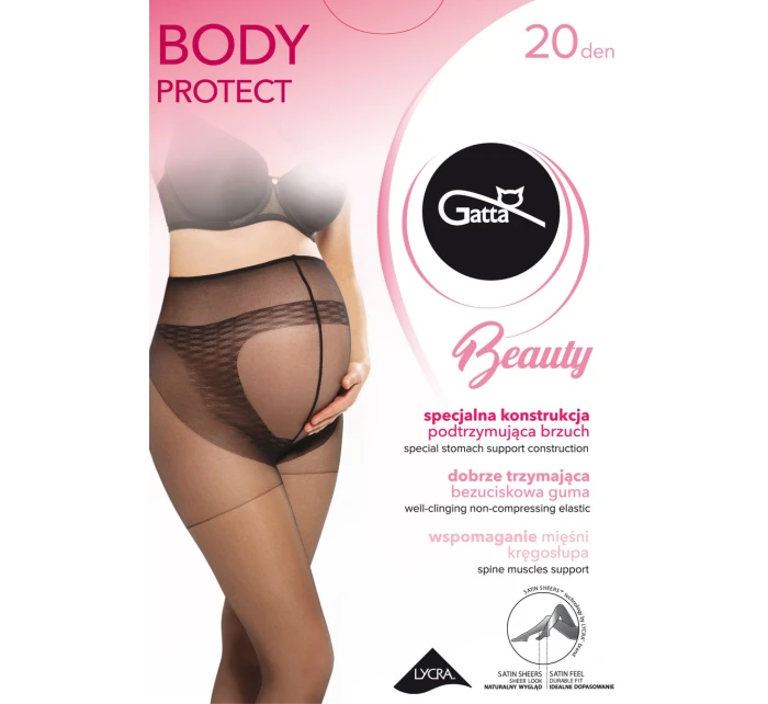BODY PROTECT - Tehotenské pančuchové nohavice 20 DEN - GATTA