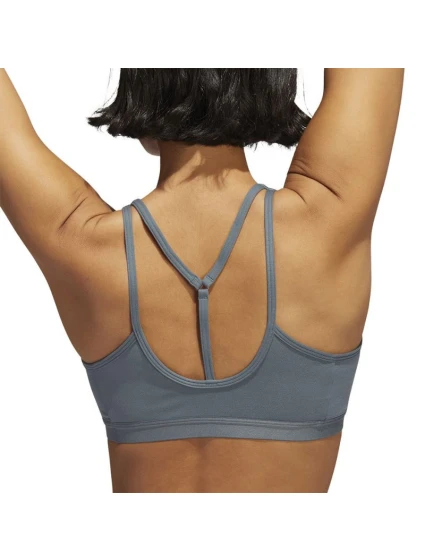Dámská sportovní podprsenka šedá model 21341777 - ADIDAS Dámská sportovní podprsenka šedá model 21341777 - ADIDAS