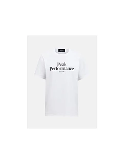Pánské tričko PEAK PERFORMANCE M Original Tee, bílá barva