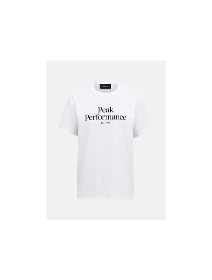 Pánske tričko PEAK PERFORMANCE M Original Tee, biela farba