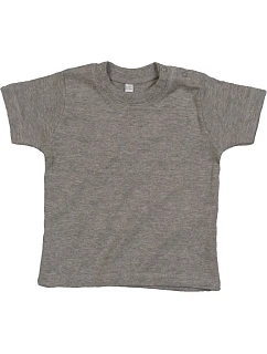 BZ 02 Dětské tričko model 22479752 heather grey melange - Babybugz