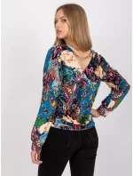 Blúzka DHJ BZ 6550 3.14P tmavo modrá Blúzka DHJ BZ 6550 3.14P tmavo modrá