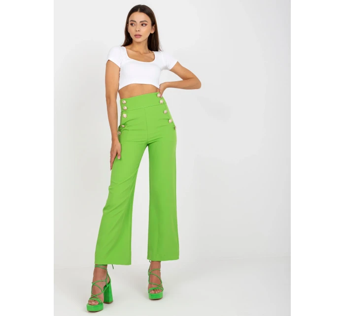 DHJ kalhoty SP model 17408000 světle zelená - FPrice