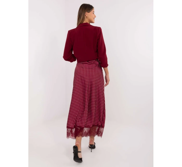 Sukňa MI SD 4213.52 bordová