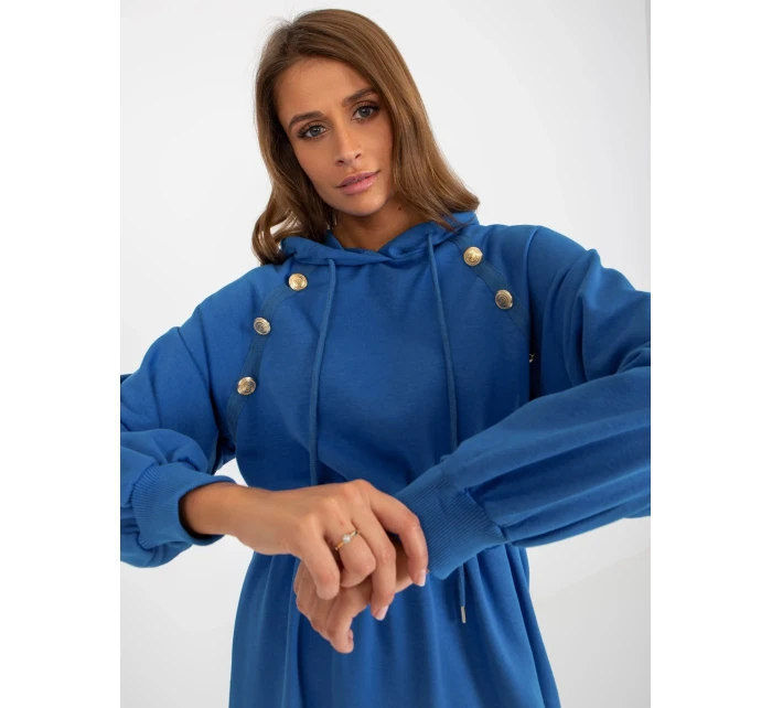 Dámské šaty RV SK model 17802990 tmavě modré - FPrice Dámské šaty RV SK model 17802990 tmavě modré - FPrice