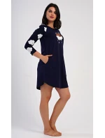 Dámske domáce šaty s trojštvrťovými rukávmi Medveď na obláčiku Dámske domáce šaty s trojštvrťovými rukávmi Medveď na obláčiku