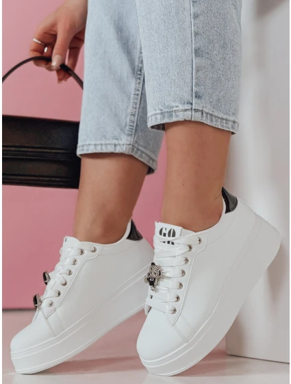 Dámske tenisky na platforme SOLICIA black FashionStreet ZY0873