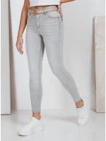 Dámské džíny push up světle šedé model 21992924 - Dstreet