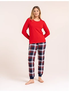 Pyžamo model 22547531 dlouhé rukávy, velikosti S–3XL - Moraj