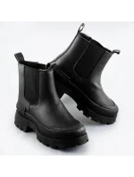 Čierne dámske topánky (PP25)