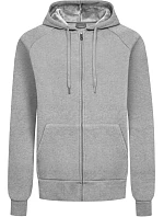 Promodoro 5500 Unisex mikina s kapucňou z hrubej bavlny 40.5500 heather grey