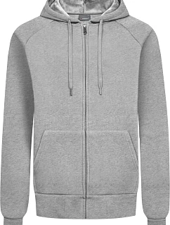 Unisex mikina s kapucí z těžké bavlny 40. heather grey model 22452411 - Promodoro