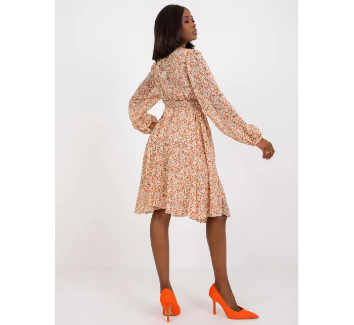 Šaty CHA SK model 17265028 béžová - FPrice Šaty CHA SK model 17265028 béžová - FPrice