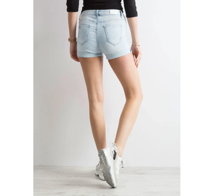Šortky JMP SN Z1119.16 svetlo modrá