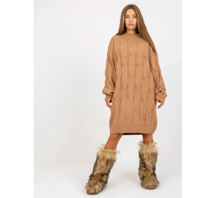 Dámsky sveter LC SW 0297 ťava