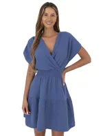 Sukienka MI SK model 21142115 ciemny niebieski - FPrice