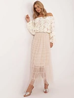 Sukňa TW SD BI 881.43P béžová