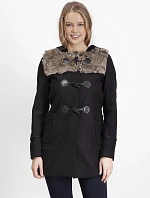 Dámska bunda MAH515595F čierna - PERSO