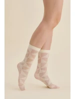 TENKÉ PONOŽKY - PAPUČE SO VZOROM TENKÉ PONOŽKY - PAPUČE SO VZOROM