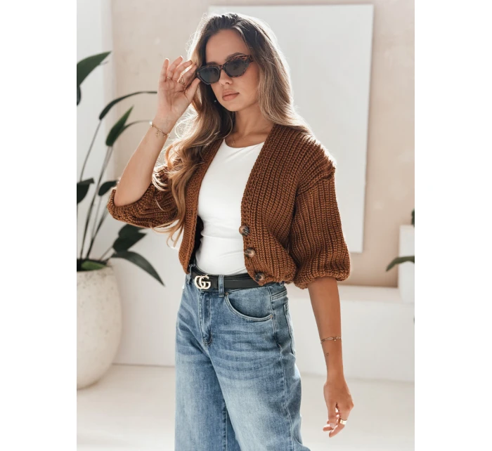 dámský velbloudí svetr Dstreet model 21967050 - FashionStreet