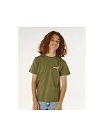 Chlapčenské tričko RIP CURL Eternal Shred Art Tee-Boy, zelené, detské