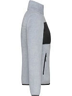 JN Dámská fleecová bunda 02. light melange/black model 22538390 - Daiber JN Dámská fleecová bunda 02. light melange/black model 22538390 - Daiber