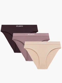 3pack kolor:różowy beż model 21320328 - Atlantic