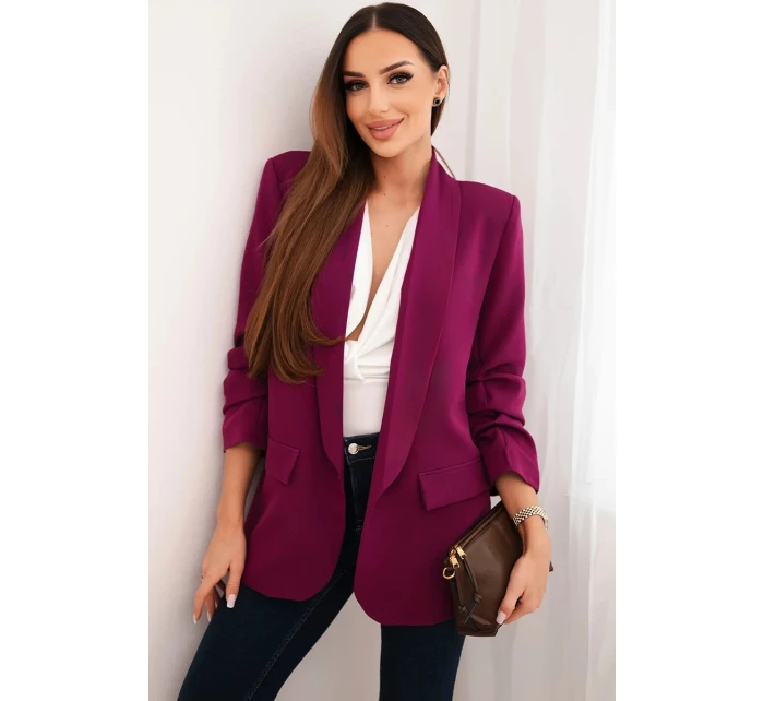 Bunda s chlopňou elegantná slivka