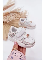 Dětské sneakersy sportovní obuv model 21700793 bílé Thalia - Boto