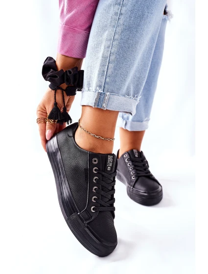 Dámské Tenisky Na Platformě BIG STAR model 21562516 Černé - Big Star Shoes