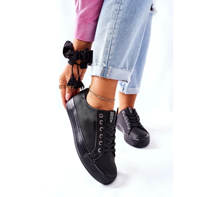Dámské Tenisky Na Platformě BIG STAR model 21562516 Černé - Big Star Shoes